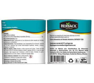 Midway Importing Herbacil Arnica Tea Bags, 0.88 Ounce
