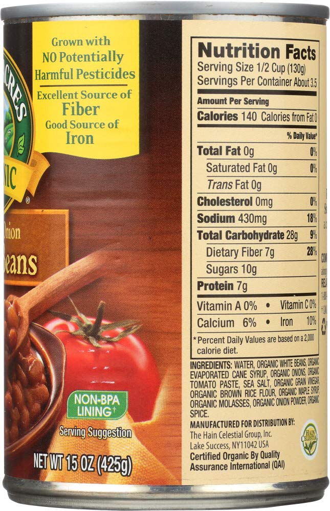 Walnut Acres Organic Maple Onion Baked Beans, 15 oz