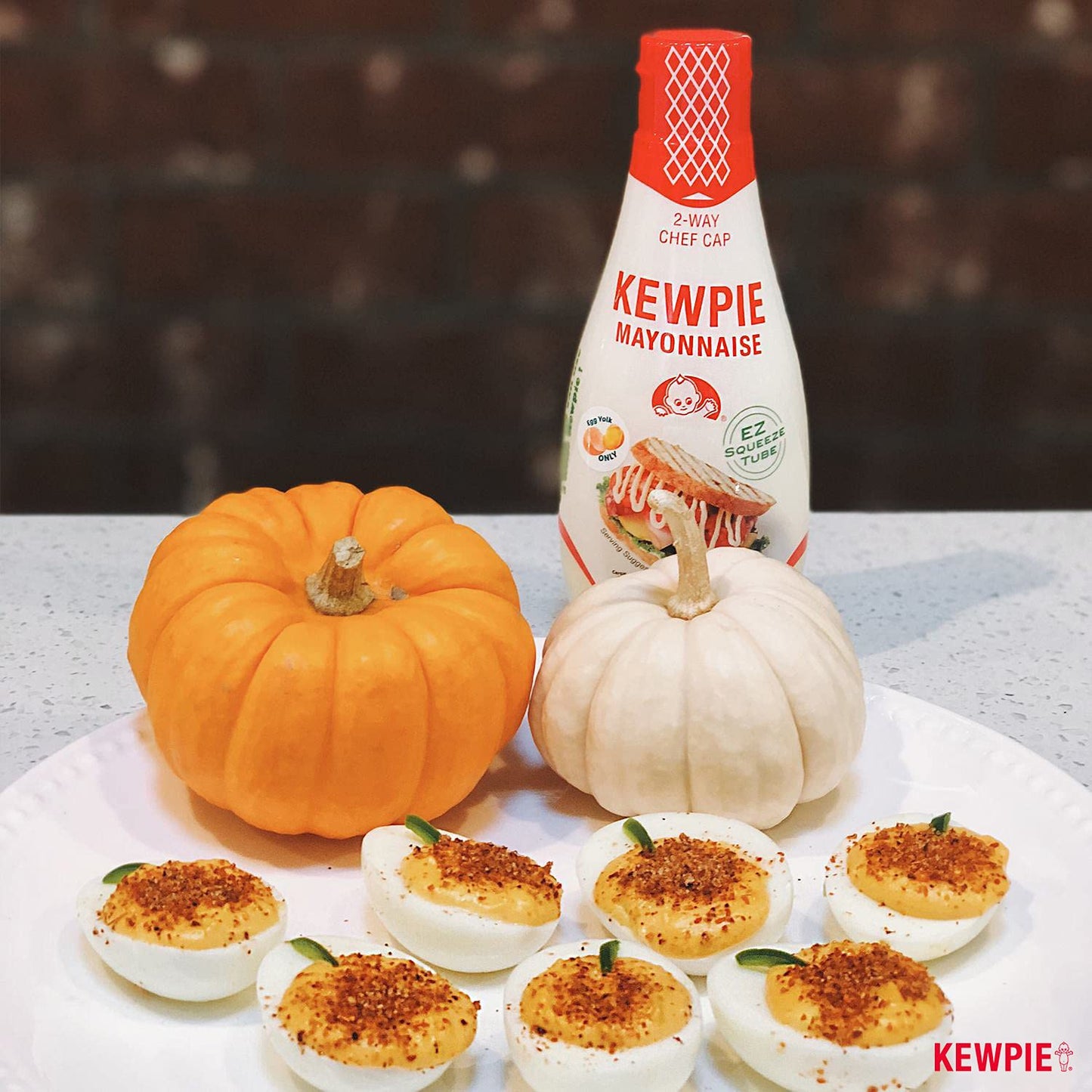 Kewpie Mayonnaise Squeeze Tube - 12 Fl Oz, Ivory, Model 0033357051012