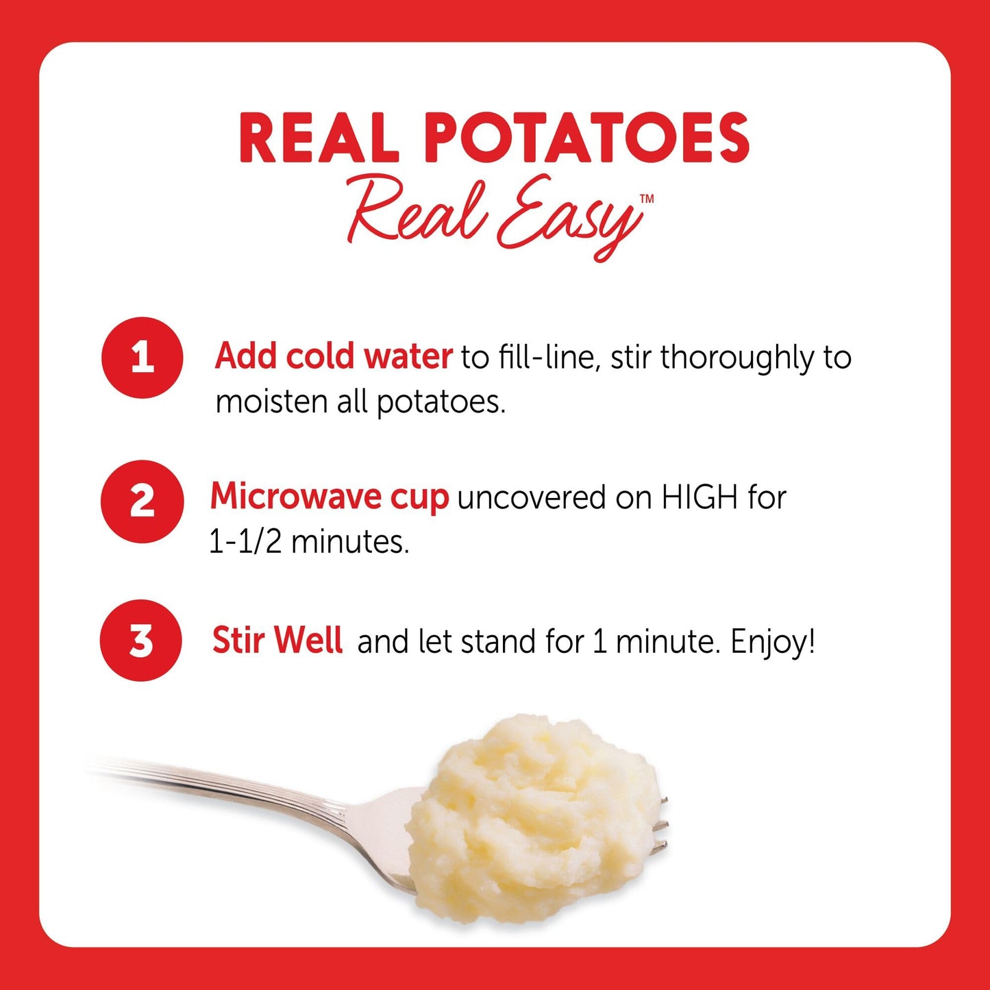 Idahoan Buttery Homestyle Mashed Potatoes, Made With Gluten-Free 100% Real Idaho Potatoes, 1.5 Oz (Pack Of 10)