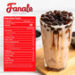 Fanale Brown Sugar Popping Boba Pearls, Vegan, Gluten Free, 1 Pound