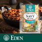 Eden Organic Navy Beans/White Beans, 15 oz Can (12-Pack), No Salt, Non-GMO, Gluten Free, Vegan, Kosher, U.S. Grown, Heat and Ser