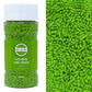 Mystic Sprinkles Solid Color Jimmy Sprinkles (Luscious Lime Green Jimmies 3Oz)