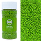Mystic Sprinkles Solid Color Jimmy Sprinkles (Luscious Lime Green Jimmies 3Oz)