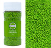 Mystic Sprinkles Solid Color Jimmy Sprinkles (Luscious Lime Green Jimmies 3Oz)