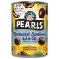 PEARLS Low-Sodium Large Ripe Pitted Olives, 6 oz Can, Pack of 12, Model 42023