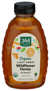 365 by Whole Foods Market Organic Light Amber Wildflower Honey, US Grade A, 24 Ounce