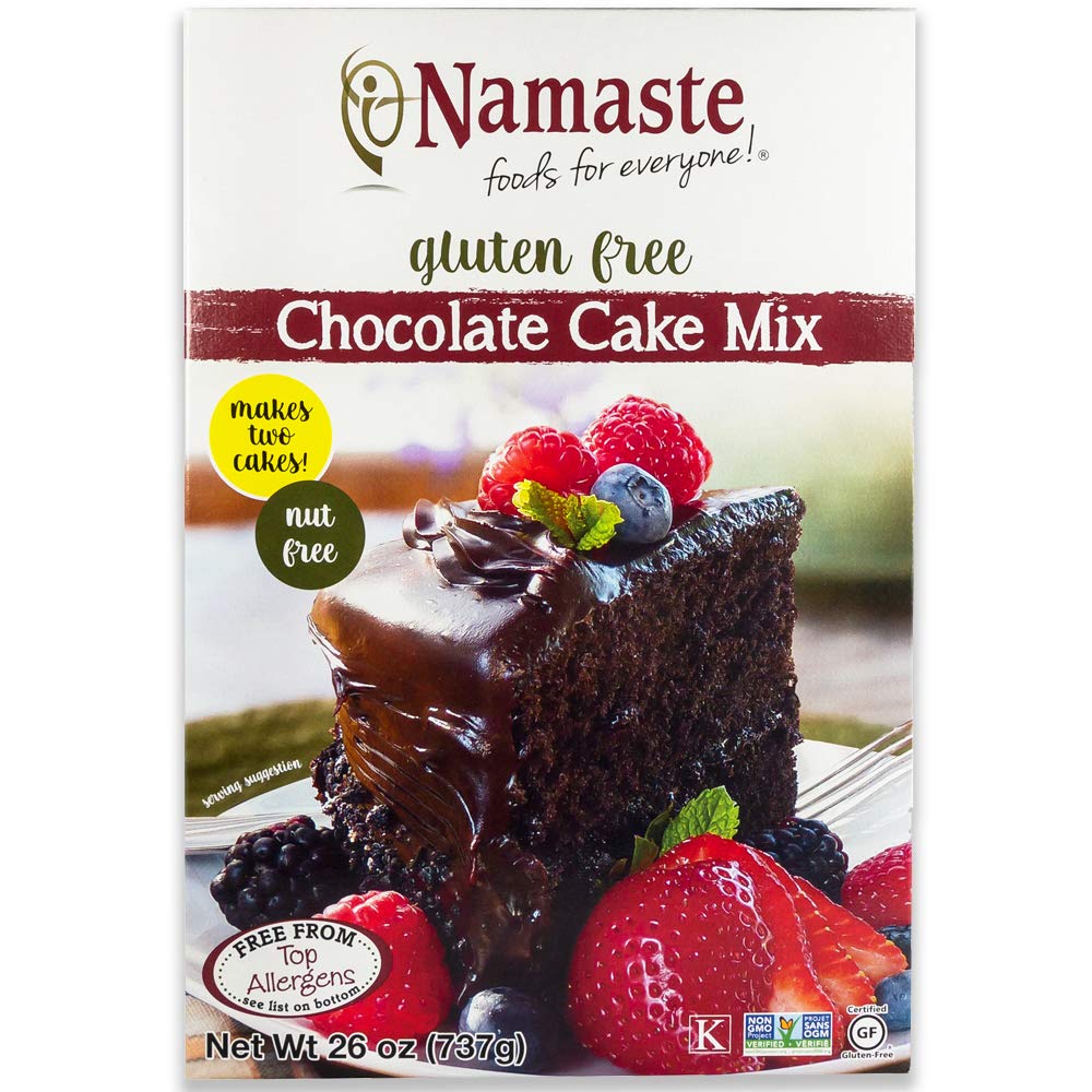 NAMASTE FOODS MIX CAKE CHOC WFGFDF 26OZ