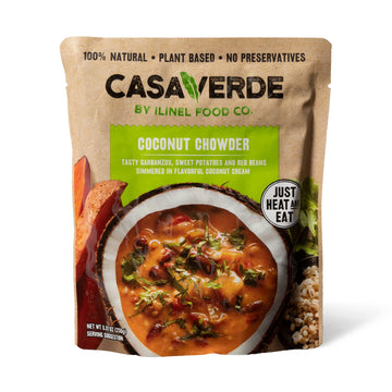 Casa Verde | Brazilian Coconut Chowder Stew, 100% Natural Food, Pack Of 6, Real Taste With Sweet Yellow Peppers And Coconut Crea