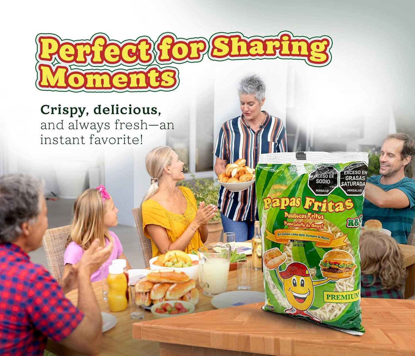 Deca Experts - Shoestring Potato Sticks, Crispy, Crunchy Snack Hotdog Of 35.27Oz - 1000Gr - Papitas De Hotdog - Papas Cabello De