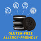 Kinnikinnick - Kinnitoos Chocolate Sandwich Cream Cookies - Gluten Free, Allergy Friendly Vegan Cookies - 8 Oz. Boxes - 6 Pack