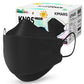 Kimars Kids Kn95 Face Masks For Children 100 Pack, Breathable Comfortable And Disposable Kn95 Mask, Black