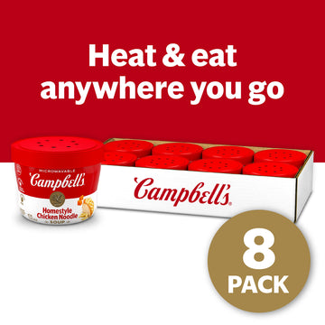 Campbell's Soup, Chicken Noodle, 15.4 Oz (Pack of 8)