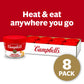 Campbell s Homestyle Chicken Noodle Soup, 15.4 Oz Microwavable Bowl (Case of 8)