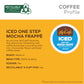 McCafe ICED One Step Mocha Frappe K-Cup Pods, 20 Count, Model 9845, Single Serve, White