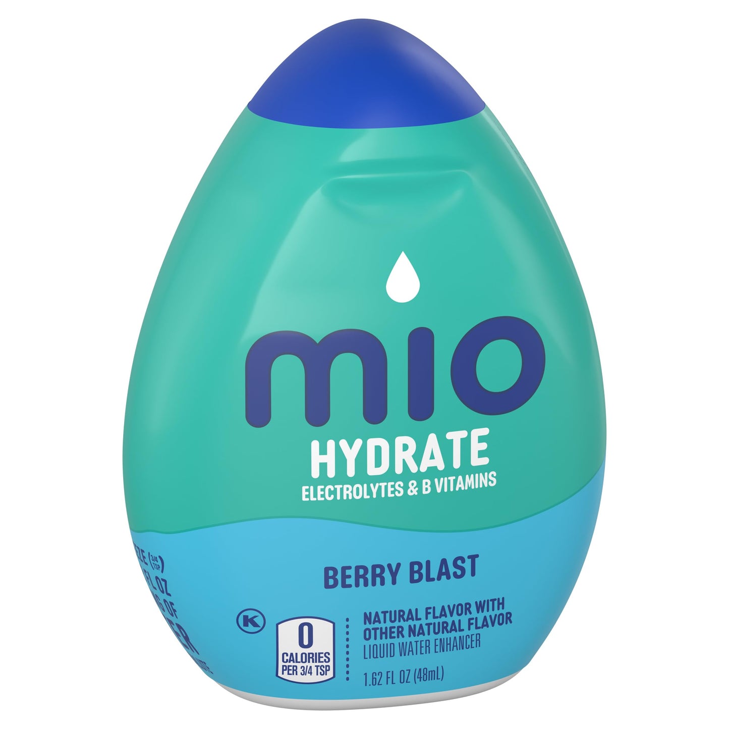 MiO Sport Liquid Water Enhancer, Caffeine Free, Berry Blast, 1.62 fl oz (Pack of 12)