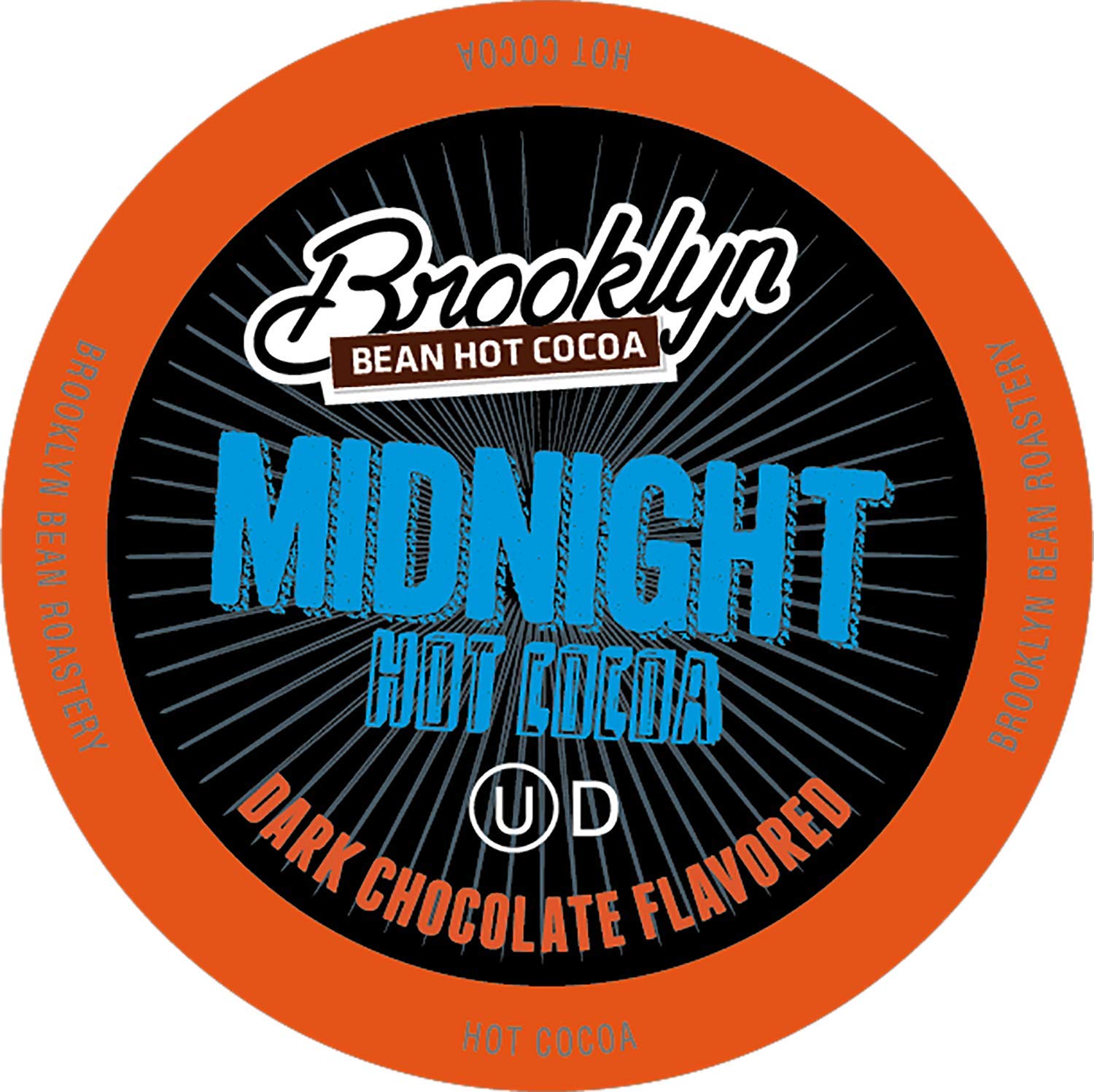 Brooklyn Beans Hot Cocoa Pods, Dark Chocolate, Compatible with 2.0 K-Cup Brewers, 40 Count, Model BB MI40