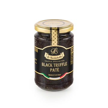 La Rustichella - Black Truffle Pat 9.88 oz (280 gr) - 100% Made in Italy | Vegan  Gluten-Free  Cholesterol-Free