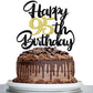 Klionjor 95Th Happy Birthday Cake Topper Happy Birthday Cake Decoration 95Th Birthday Party Decoration Gift Plugin