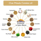 Rani Chat Masala (14 Spice Seasoning Salt) Tangy Indian Seasoning 3.5Oz (100G) ~ All Natural | No Msg | Vegan | No Colors | Glut