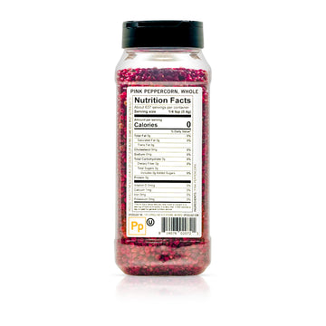 Spiceology Whole Pink Peppercorn - Sweet & Mildly Peppery Spice - 9 oz