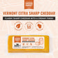 Farmers Market, Gluten Free, Keto, Paleo, Low Sodium, Zero Sugar, Wisconsin Cheese Gift Sets, 3-Pack, Vermont Extra Sharp Cheddar