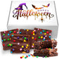 Happy Halloween 8 Pack Brownies Gift Basket Chocolate Brownies Food Gifts For Men Women | 8 Pack | Ghost Pumpkin bats | Nut Free