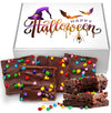 Happy Halloween 8 Pack Brownies Gift Basket Chocolate Brownies Food Gifts For Men Women | 8 Pack | Ghost Pumpkin bats | Nut Free
