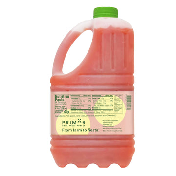 PRIMOR Fruit Purees - Pink Guava, 64 Fl Oz, Made with Real Fruit for Juices, Smoothies, Desserts, and More