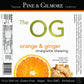Pine & Gilmore Savory Orange Ginger Sesame Vinaigrette & Marinade, 12oz
