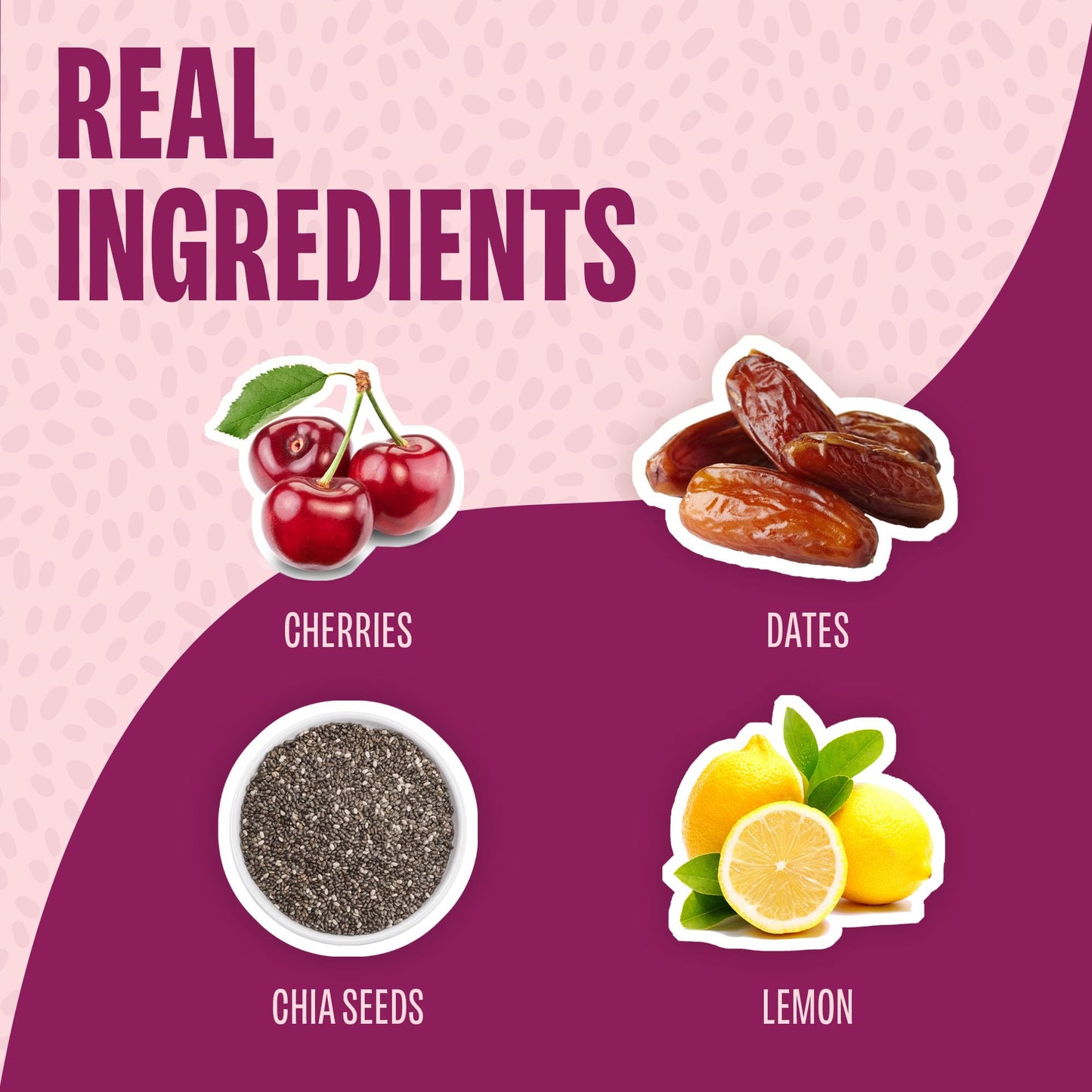 Smash Foods Cherry Pomegranate Jam | Low-Calorie, No Sugar Added Keto Jam With Upcycled Fruit & Chia Seeds | Vegan, Paleo Superf