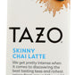 Tazo Skinny Chai Tea Latte Concentrate, 32 Fz