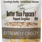Nature Nates Popped Sorghum, Extremely Cheezy - Organic Sorghum, Keto & Gluten Free, Healthy Snacks, Better Than Popcorn, Made i