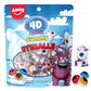 Amos 4D Gummy Eyeball Candy, Individually Wrapped 3D Eyeballs Shaped, Perfect Treat for Kids Parties Gift(40 Count) (8.47oz (New