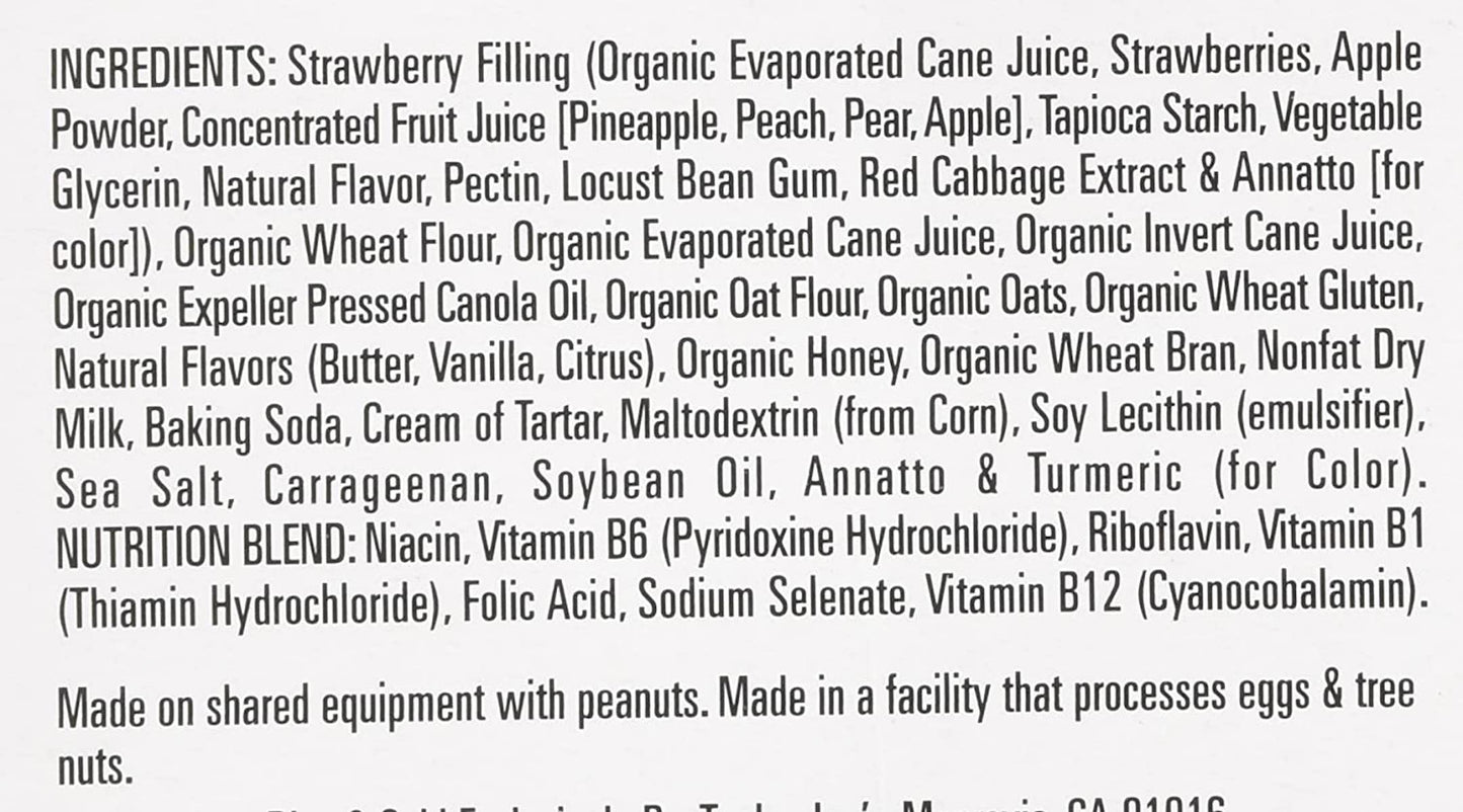 Trader Joe'S Strawberry Low Fat Cereal Bars, 6 Count Box (1.3 Oz/Bar), (Pack Of 6)