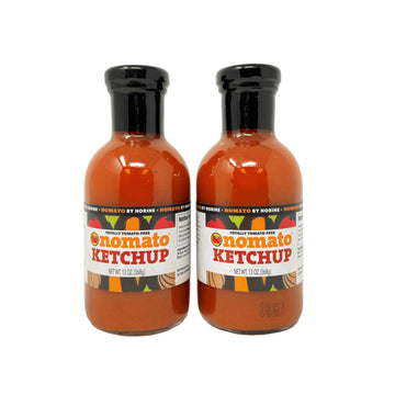 Nomato - 2 Pack of Original Tomato Free Ketchup Sauce (13 oz) - Tomato Free, Gluten Free, Nut Free and Dairy Free (Ketchup, 2 Pa