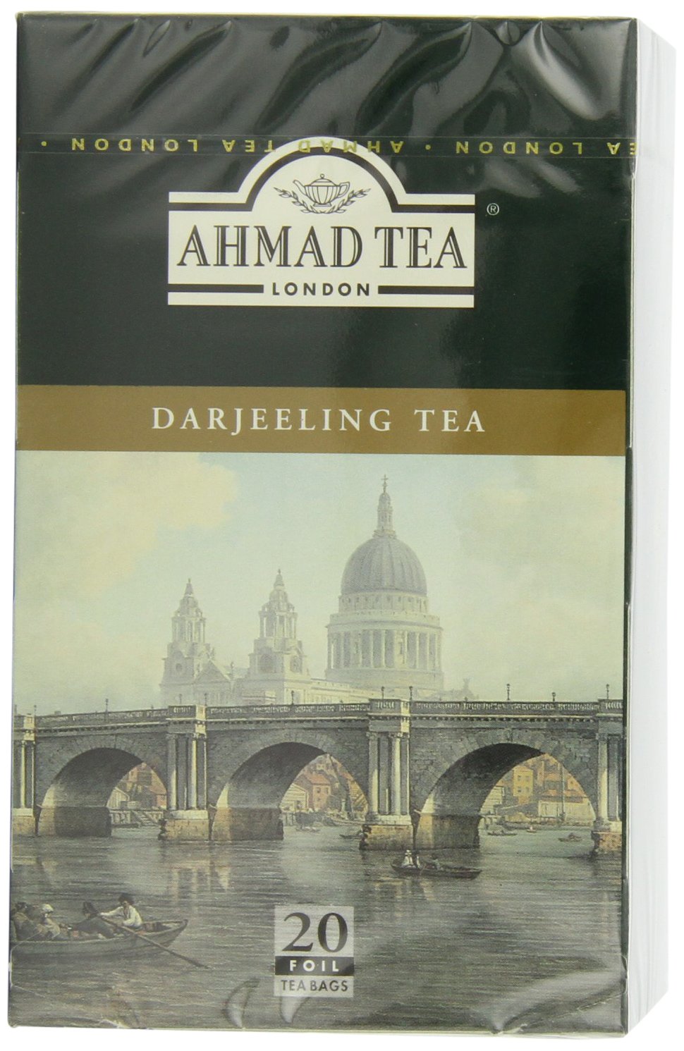 Ahmad Tea Darjeeling Tea, 20-Count Boxes, Pack of 6, Model 559