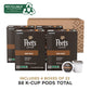 Peets Coffee Dark Roast K-Cup Pods - French Roast, 88 Count (4 Boxes of 22 Pods)