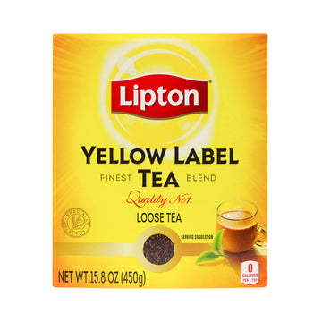 Lipton Yellow Label Tea International Blend 15.8oz