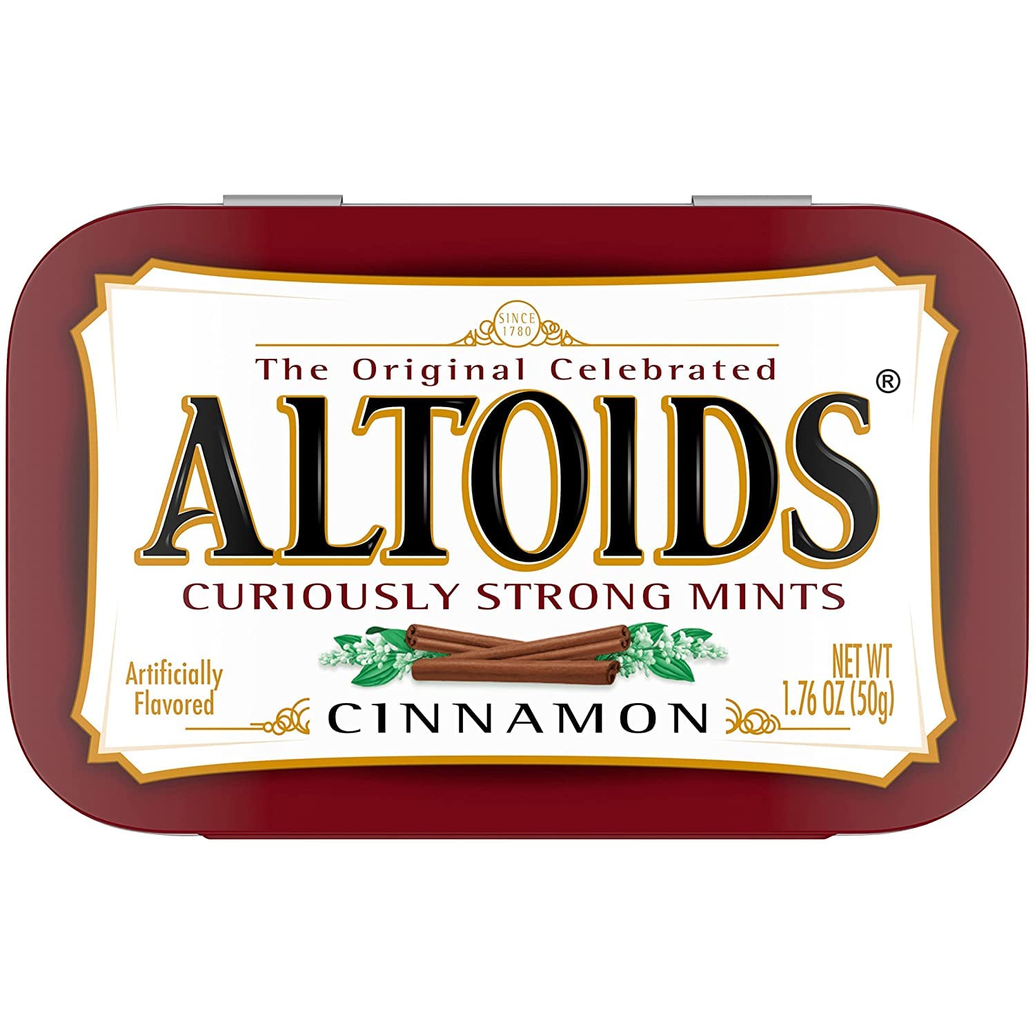 Altoids Cinnamon Mints Single Pack, 1.76 Ounce
