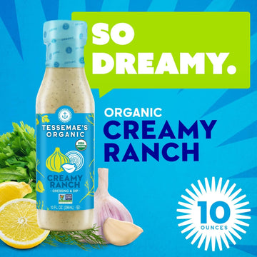 Tessemae'S All Natural Salad Dressing 2-Pack (Organic Creamy Ranch)