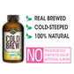 Arizona Cold Brew Lemon Tea - Premium Cold Brew Iced Tea With Cane Sugar (Pack Of 12)