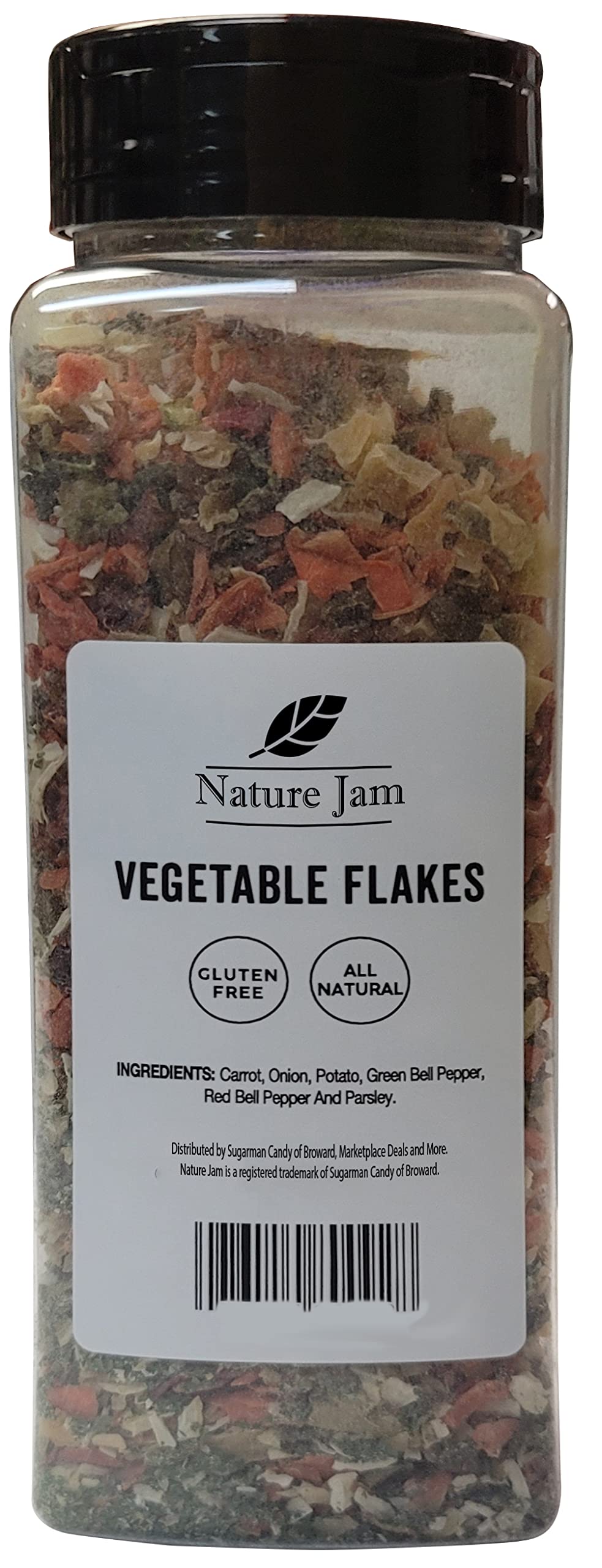 Vegetable Soup Blend Dried Dehydrated Vegetable Flakes 10 Oz Reclosable Bottle To Make Ramen Noodle Soup