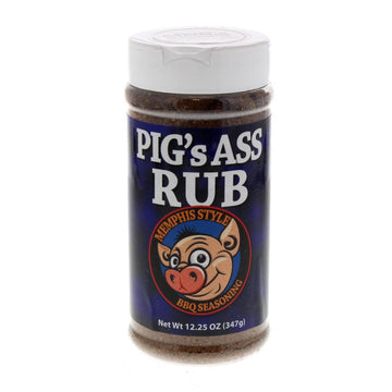 Old World Pigs Ass Rub BBQ Seasoning, Memphis Style, 12.25 Ounce Bottle