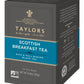 Taylors Of Harrogate Scottish Breakfast, 50 Teabags (Pack Of 6)