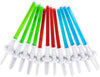 Super Z Outlet Light Sabre Cupcake Decoration Toppers Sticks Picks Set For Children Birthday Party, Fan Shows, Movies, 4'' Inche