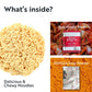 Jongga Kimchi Ramen With Real Kimchi 4.9 Oz Pack Of 6, Korean Instant Hot And Spicy Noodle Soup, Authentic Savory Ramen Bowl, Qu