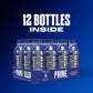 PRIME Hydration  WWE Sports Drinks  Electrolyte Enhanced for Replenishing Fluids  250mg BCAAs  B Vitamins  Antioxidants  Low Sugar  16.9 Fl Oz  12 Pack