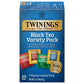 Twinings Variety Pack Black Tea Bags, 20 Count (Pack of 1), Includes English Breakfast, Earl Grey, Irish Breakfast, and Lady Gre