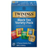 Twinings Variety Pack Black Tea Bags, 20 Count (Pack of 1), Includes English Breakfast, Earl Grey, Irish Breakfast, and Lady Gre